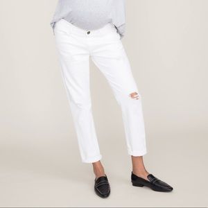 Hatch x Current Elliott Boyfriend Maternity Jeans